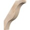 Ekena Millwork 5 1/2"W x 24"D x 28"H Funston Smooth Knee Brace, Douglas Fir BRC06X24X28FST00SDF - alternate 1